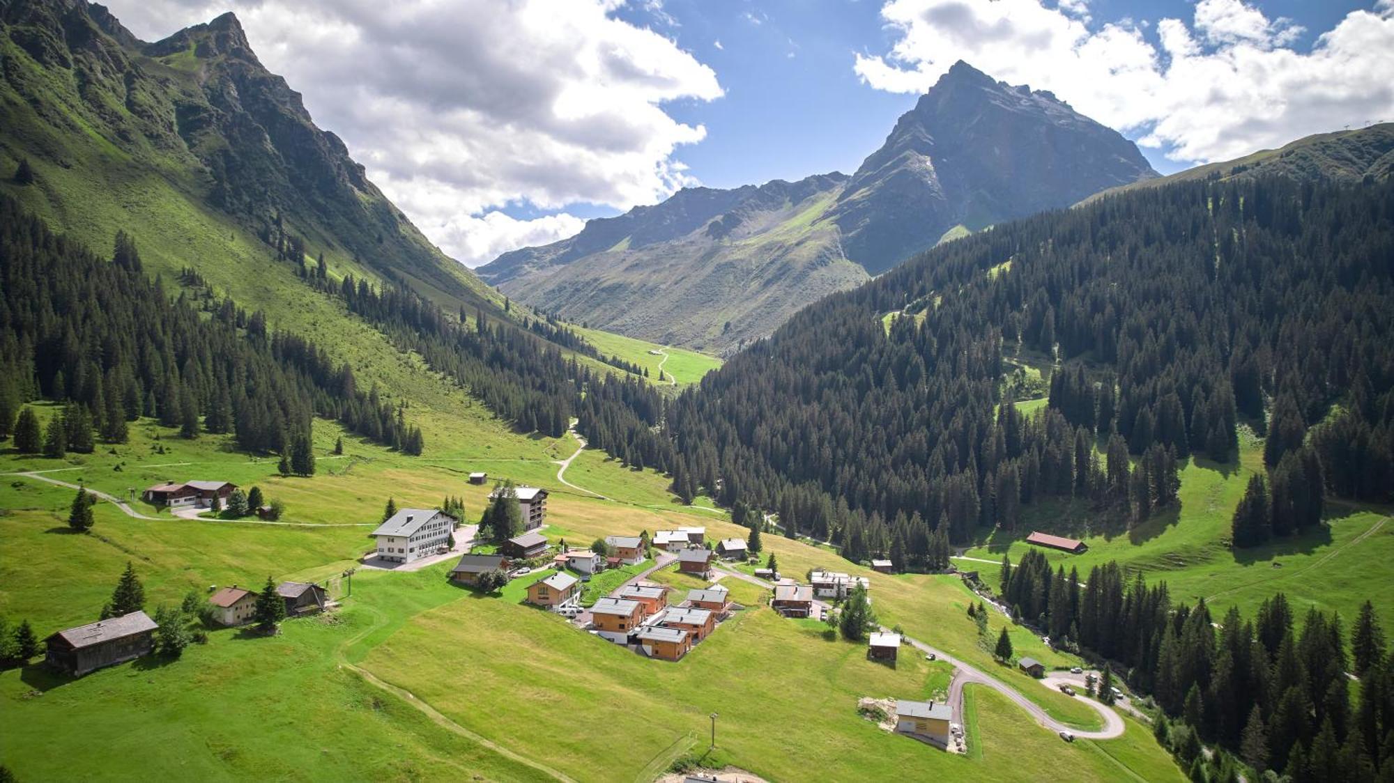 Alm-Lodges Montafon By Pferd Auf Wolke Gargellen Exteriör bild
