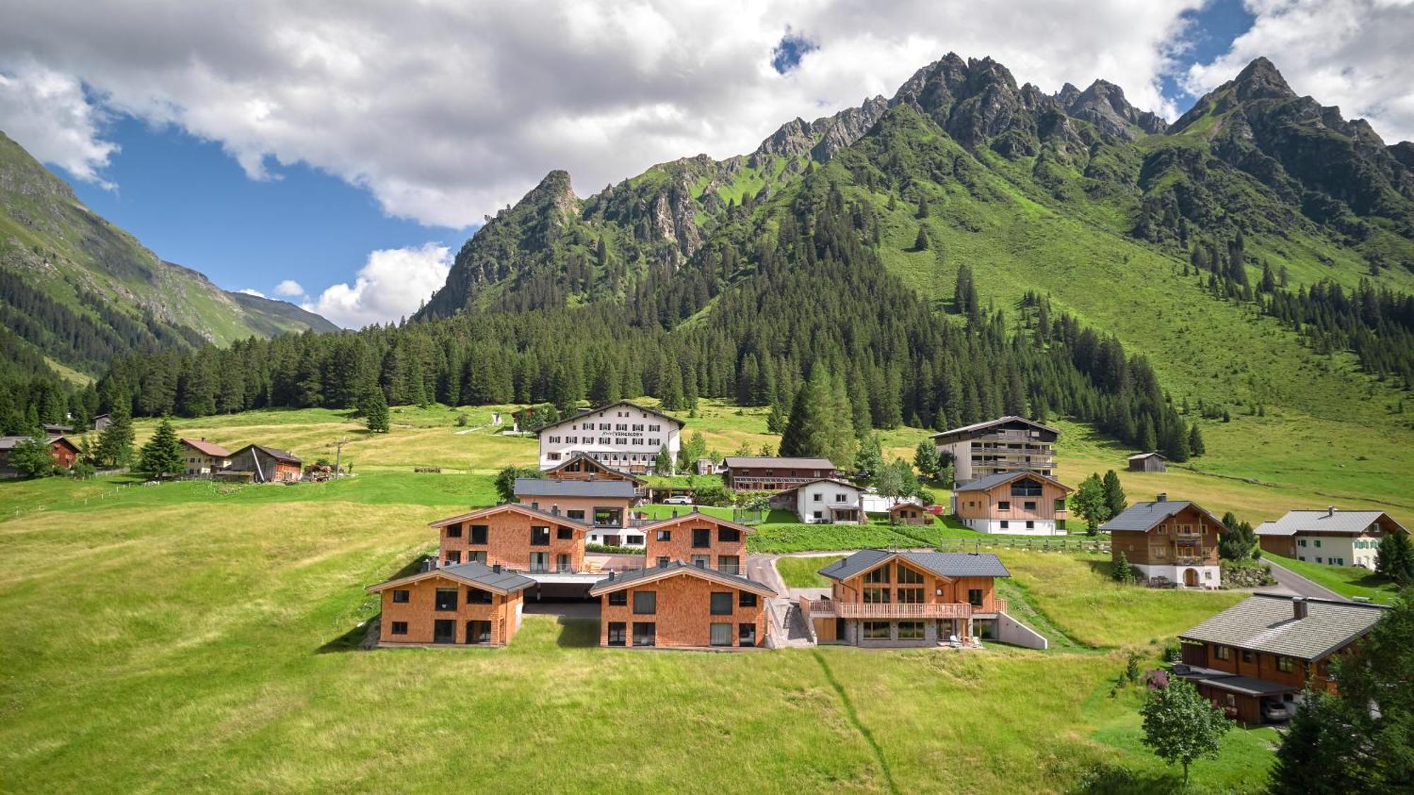 Alm-Lodges Montafon By Pferd Auf Wolke Gargellen Exteriör bild